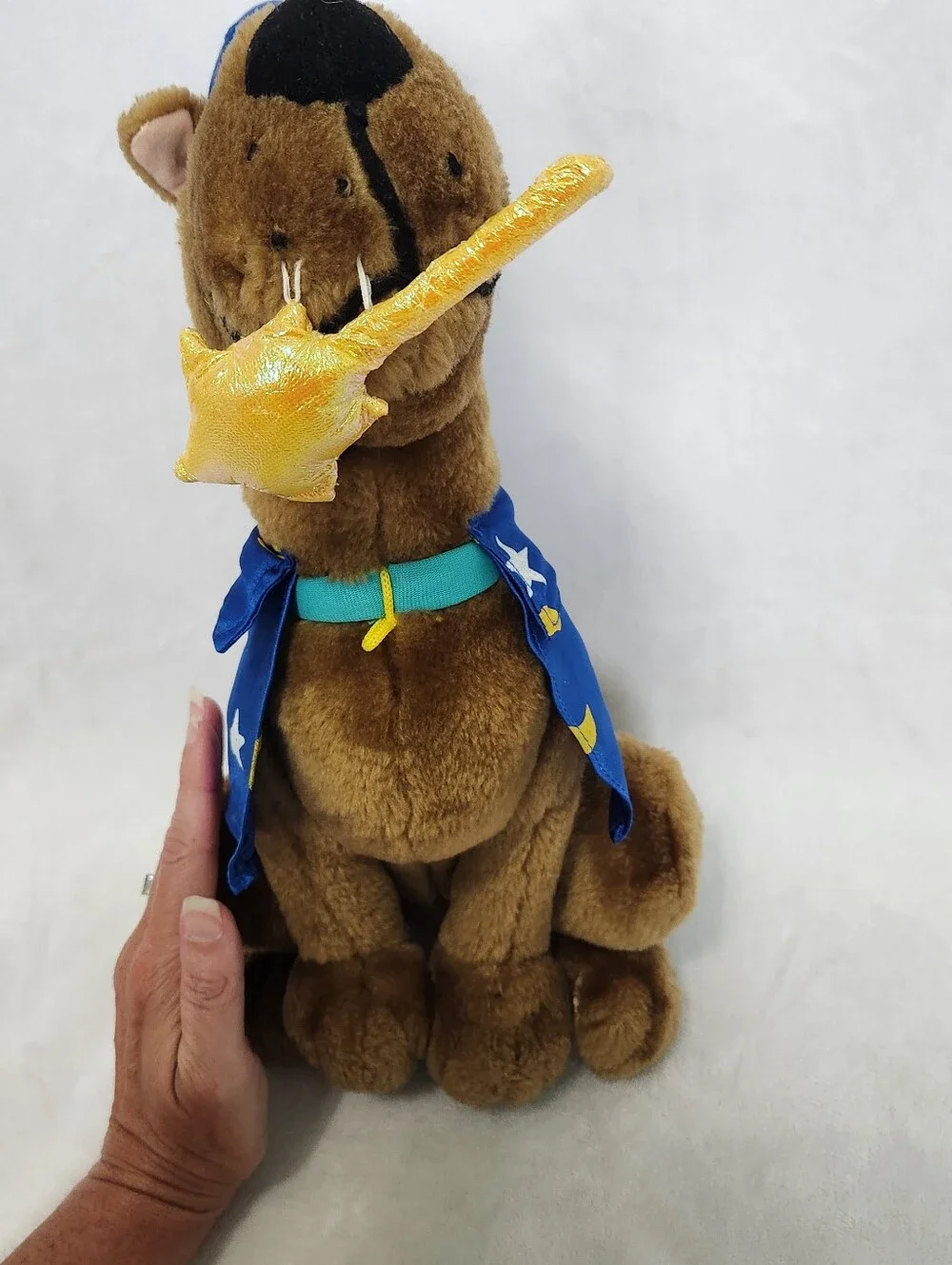 Vintage Cartoon Network Warner Bros Scooby-Doo Wizard Plush
